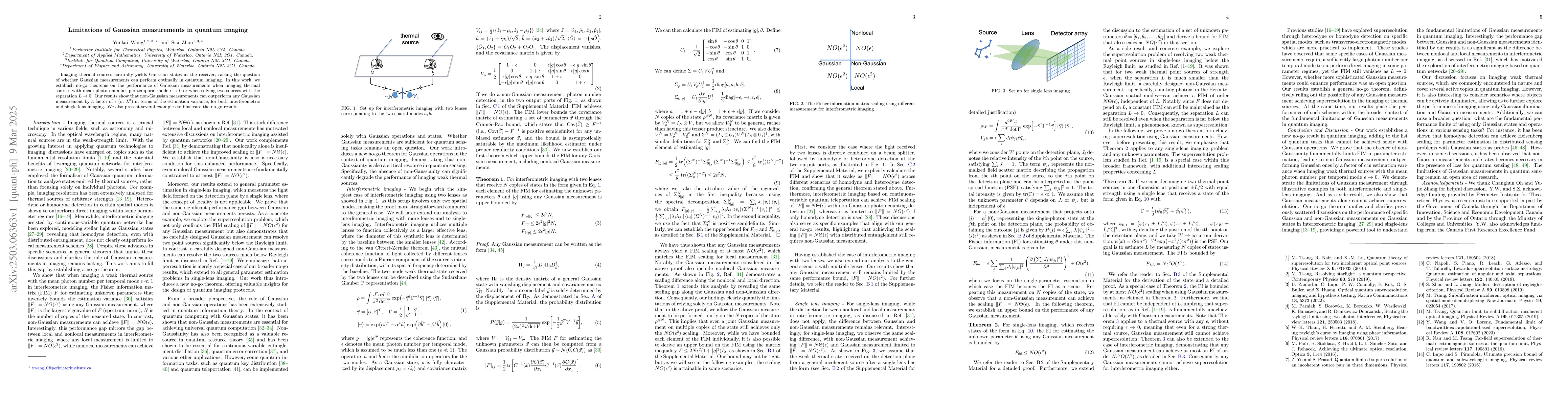 Thumbnail for Limitations of Gaussian measurements in quantum imaging