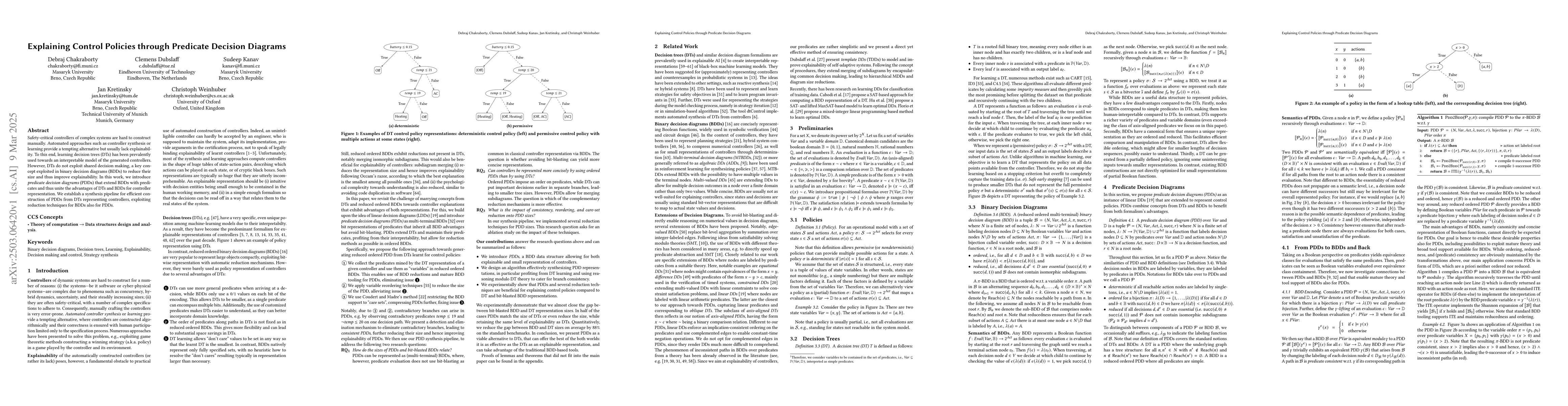Thumbnail for Explaining Control Policies through Predicate Decision Diagrams