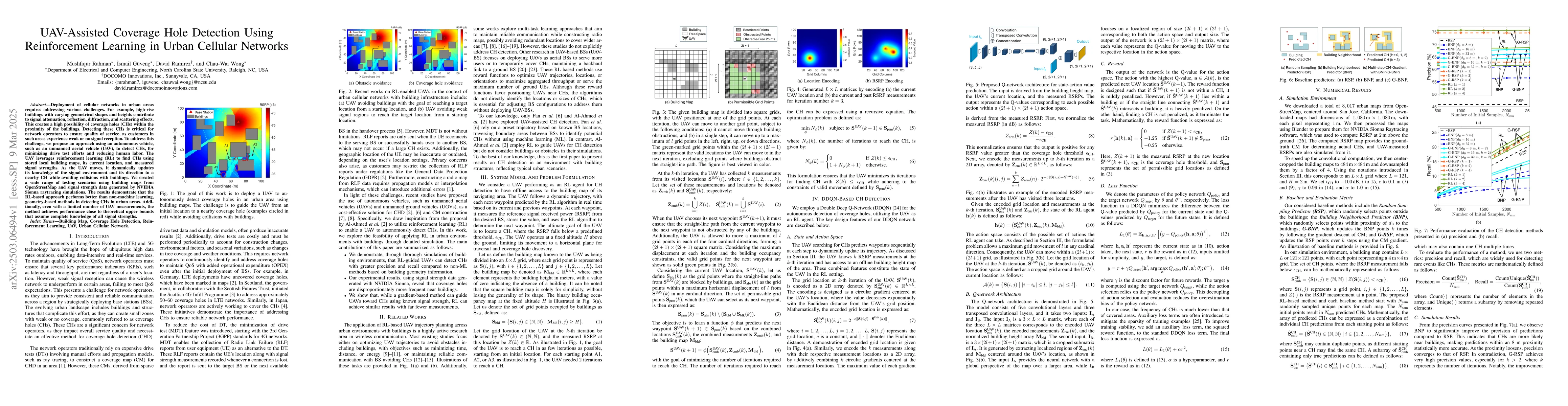Thumbnail for UAV-Assisted Coverage Hole Detection Using Reinforcement Learning in
  Urban Cellular Networks