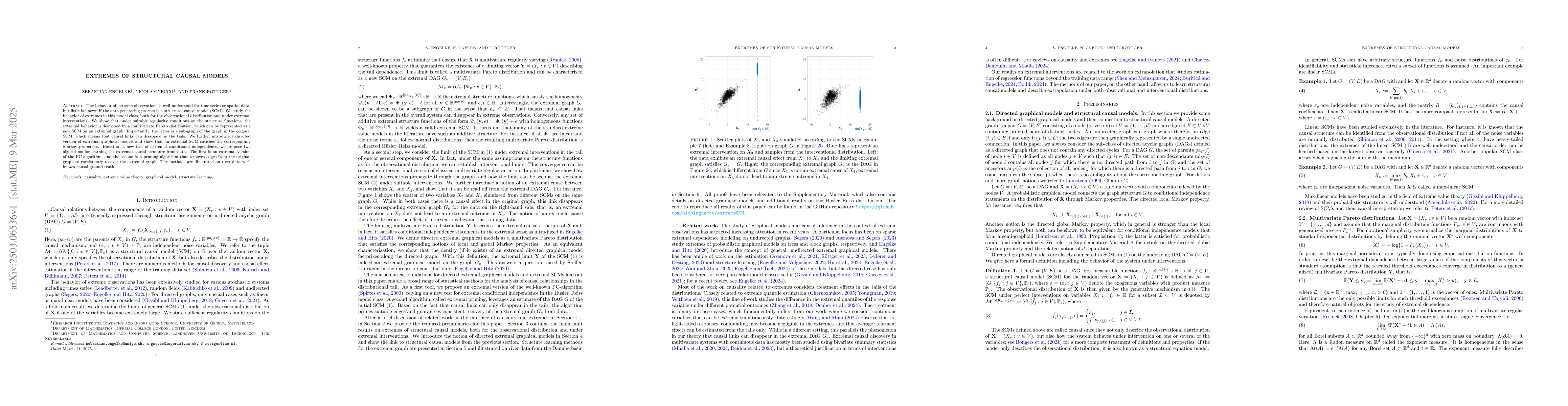 Thumbnail for Extremes of structural causal models