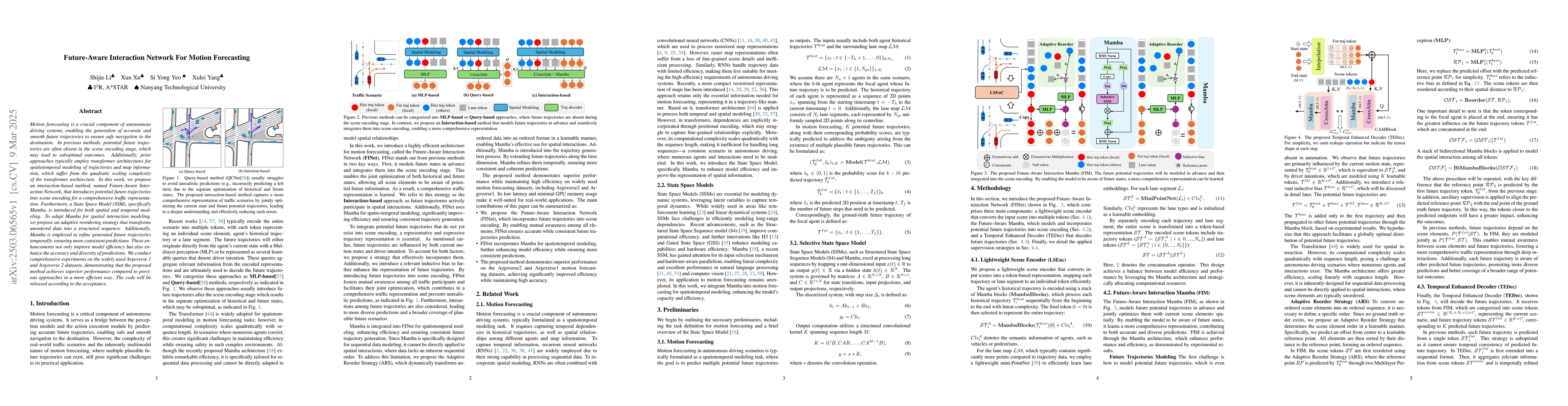 Thumbnail for Future-Aware Interaction Network For Motion Forecasting