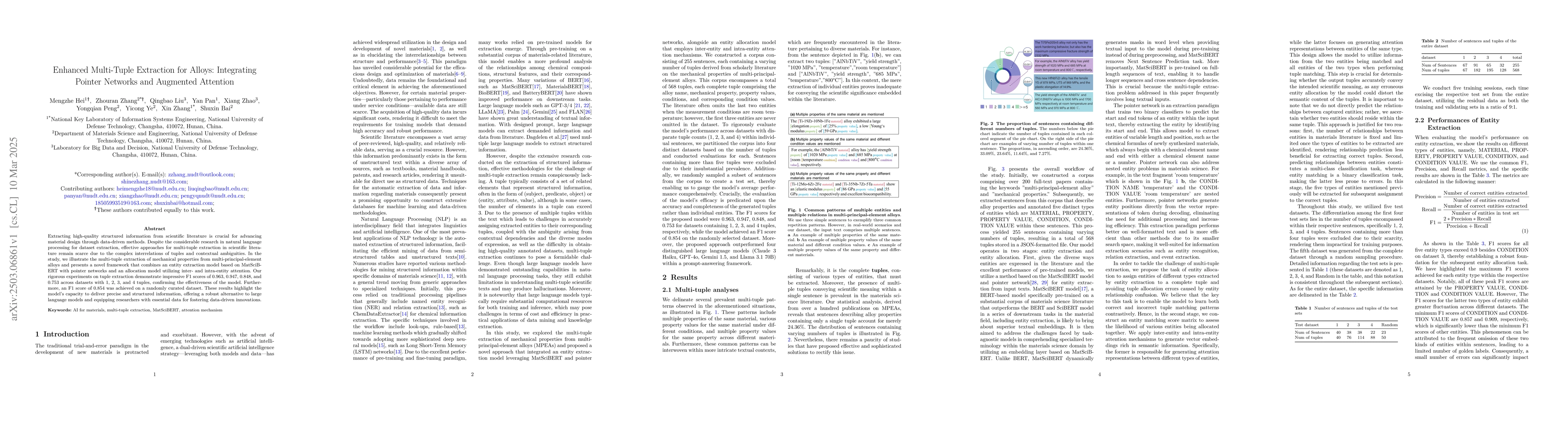 Thumbnail for Enhanced Multi-Tuple Extraction for Alloys: Integrating Pointer Networks
  and Augmented Attention