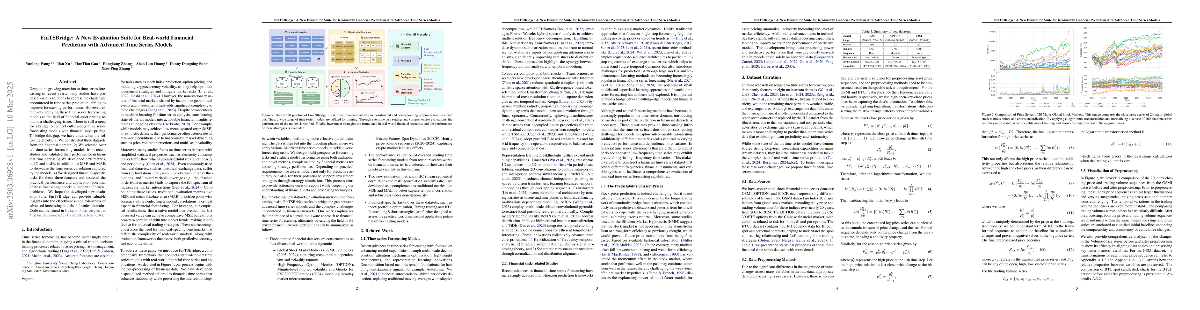 Thumbnail for FinTSBridge: A New Evaluation Suite for Real-world Financial Prediction
  with Advanced Time Series Models
