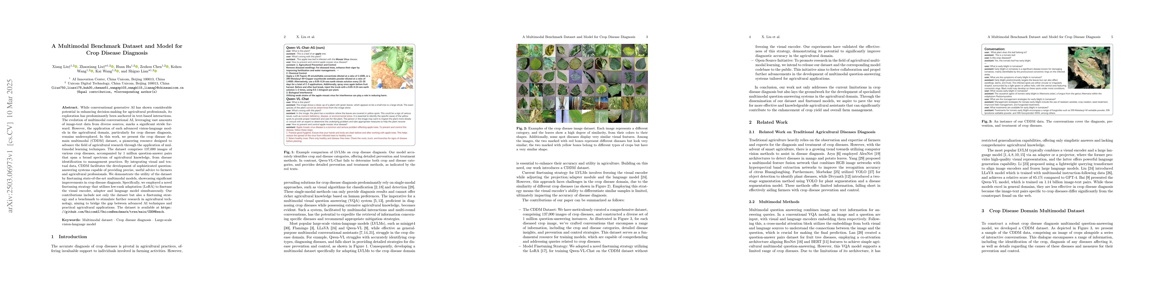 Thumbnail for A Multimodal Benchmark Dataset and Model for Crop Disease Diagnosis