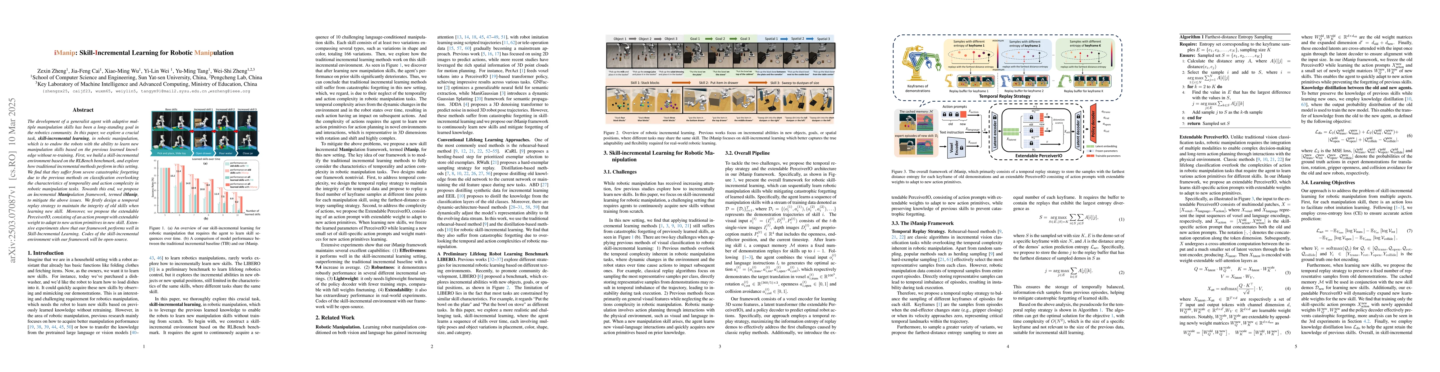 Thumbnail for iManip: Skill-Incremental Learning for Robotic Manipulation