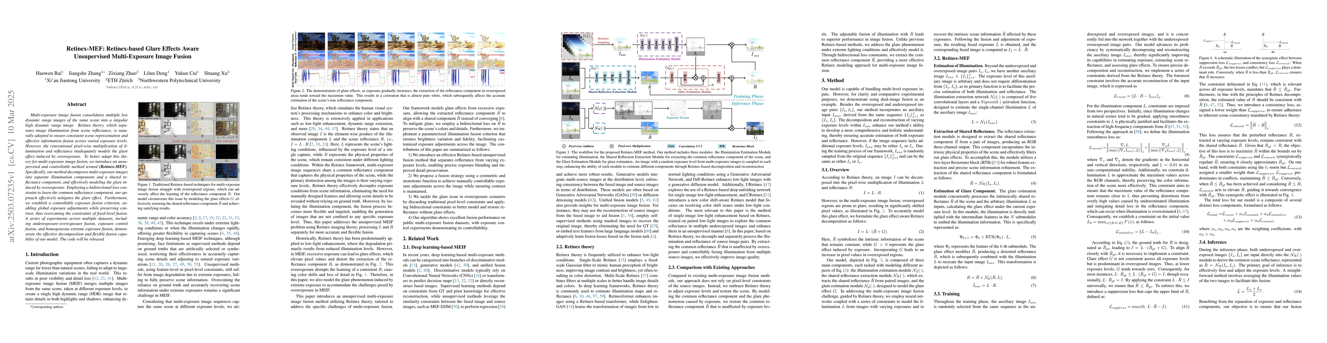Thumbnail for Retinex-MEF: Retinex-based Glare Effects Aware Unsupervised
  Multi-Exposure Image Fusion