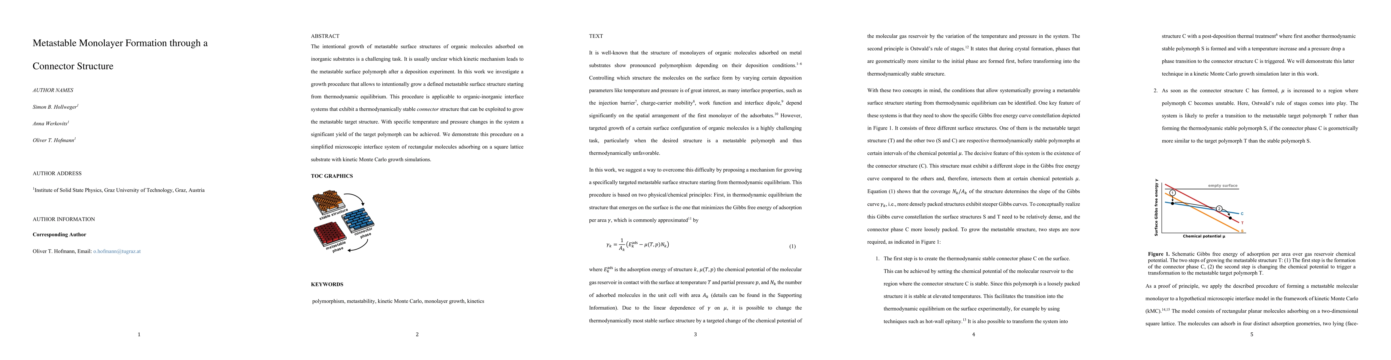 Thumbnail for Metastable Monolayer Formation through a Connector Structure