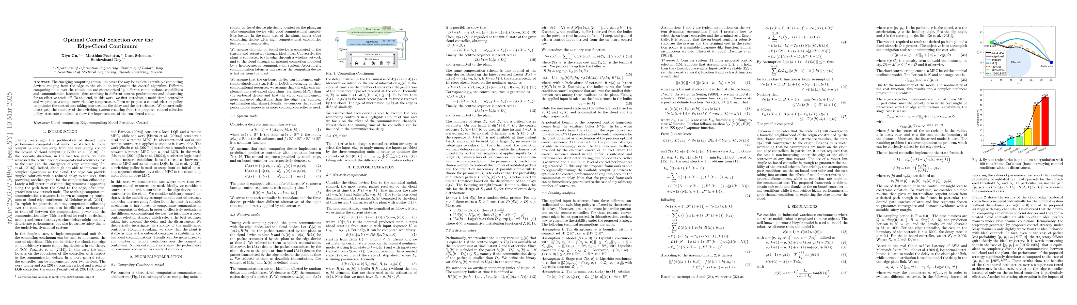 Thumbnail for Optimal Control Selection over the Edge-Cloud Continuum