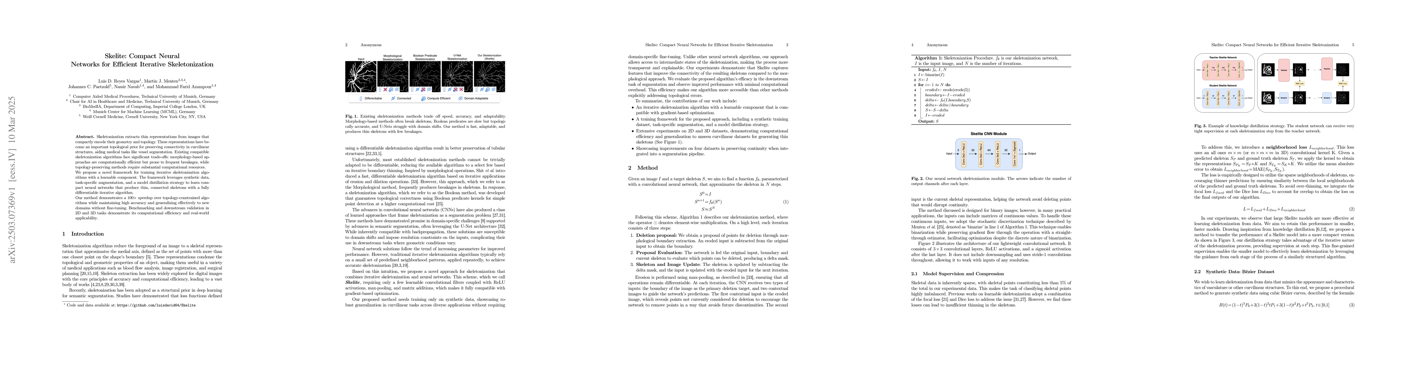 Thumbnail for Skelite: Compact Neural Networks for Efficient Iterative Skeletonization