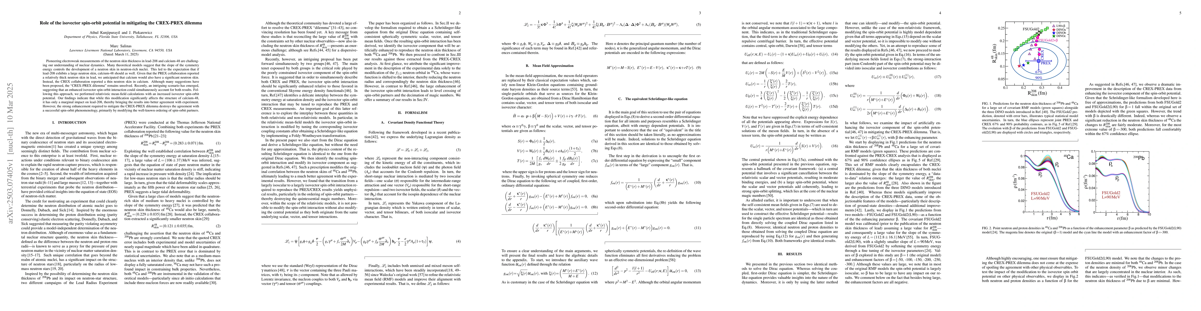 Thumbnail for Role of the isovector spin-orbit potential in mitigating the CREX-PREX
  dilemma