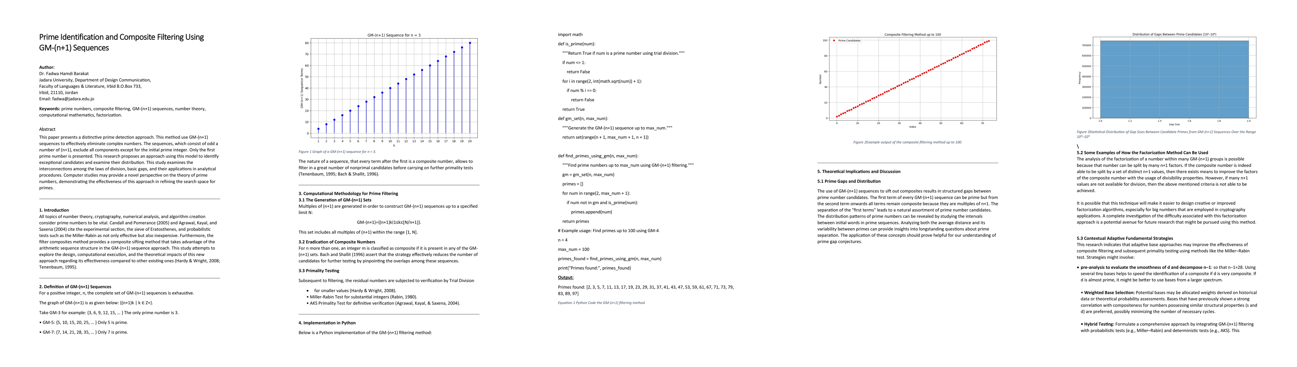 Thumbnail for Prime Identification and Composite Filtering Using GM-(n+1) Sequences
