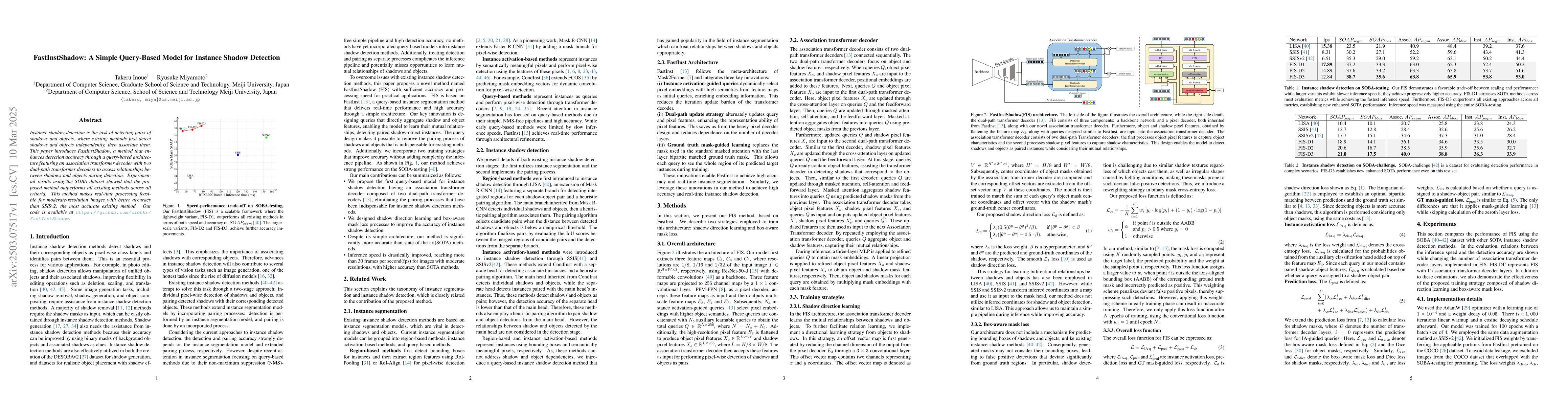 Thumbnail for FastInstShadow: A Simple Query-Based Model for Instance Shadow Detection