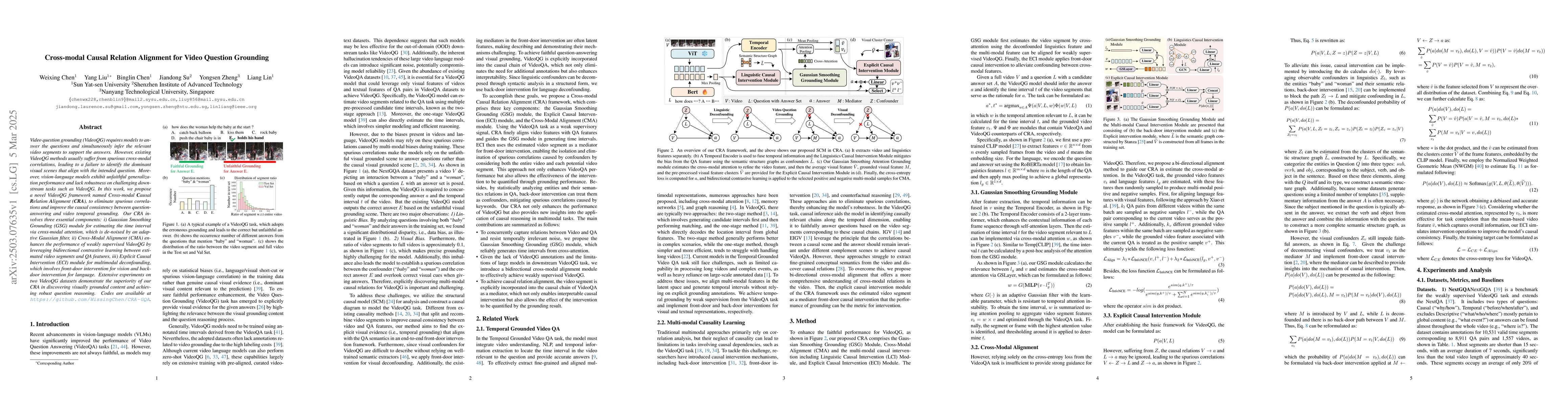 Thumbnail for Cross-modal Causal Relation Alignment for Video Question Grounding
