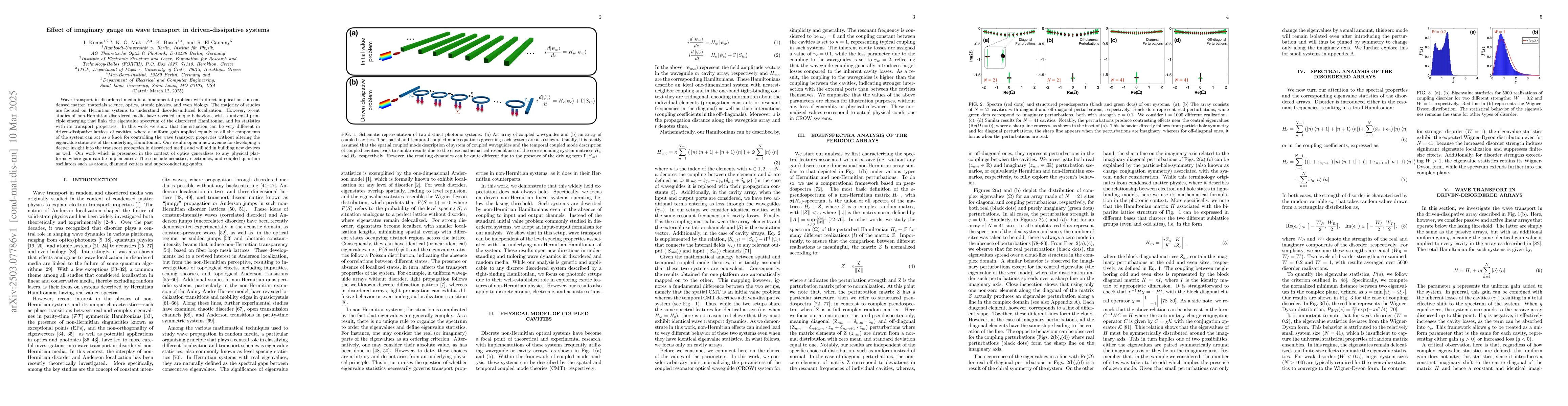Thumbnail for Effect of imaginary gauge on wave transport in driven-dissipative
  systems