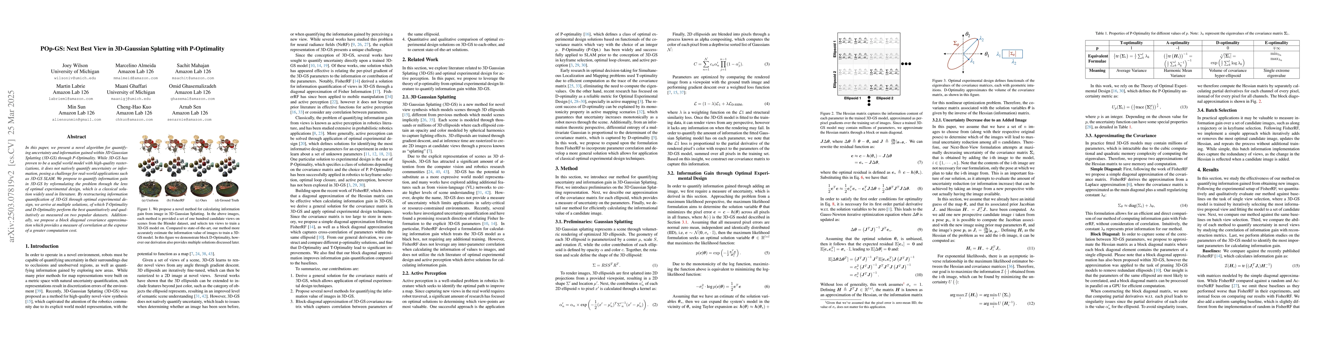 Thumbnail for POp-GS: Next Best View in 3D-Gaussian Splatting with P-Optimality