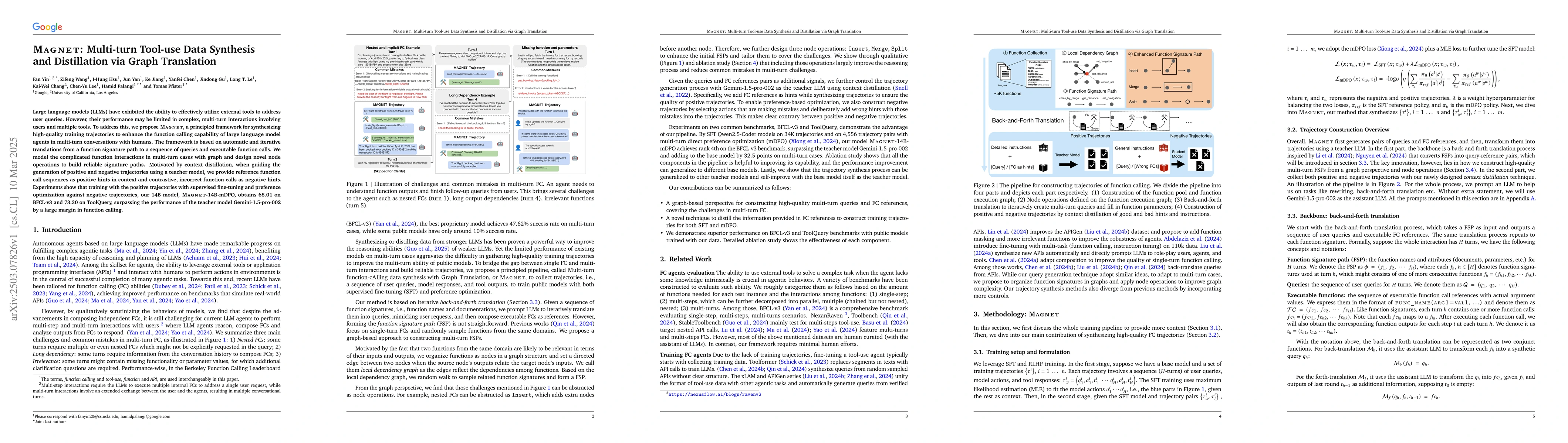 Thumbnail for Magnet: Multi-turn Tool-use Data Synthesis and Distillation via Graph
  Translation