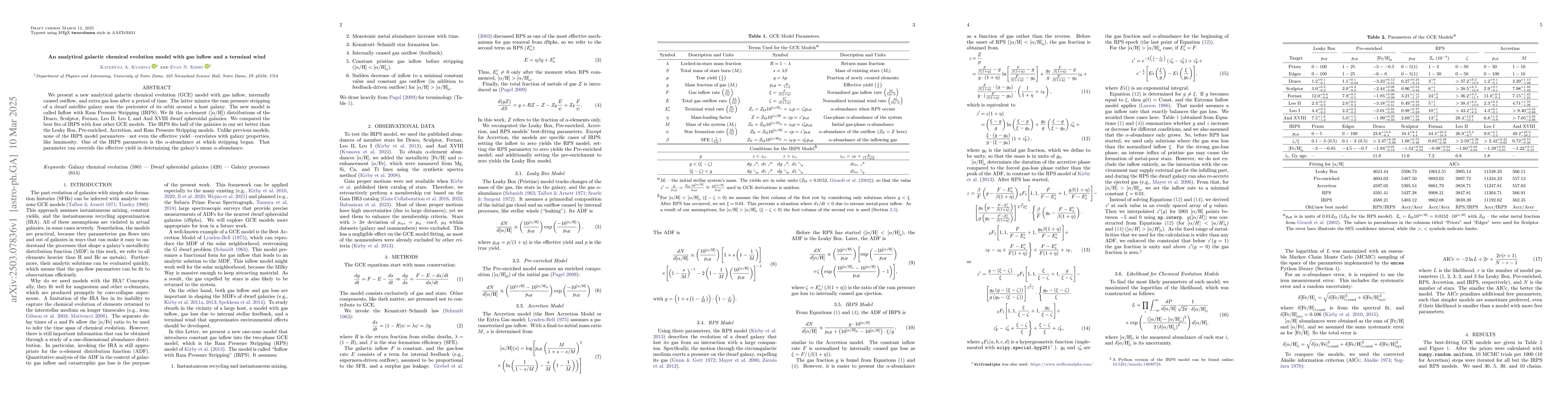 Thumbnail for An analytical galactic chemical evolution model with gas inflow and a
  terminal wind