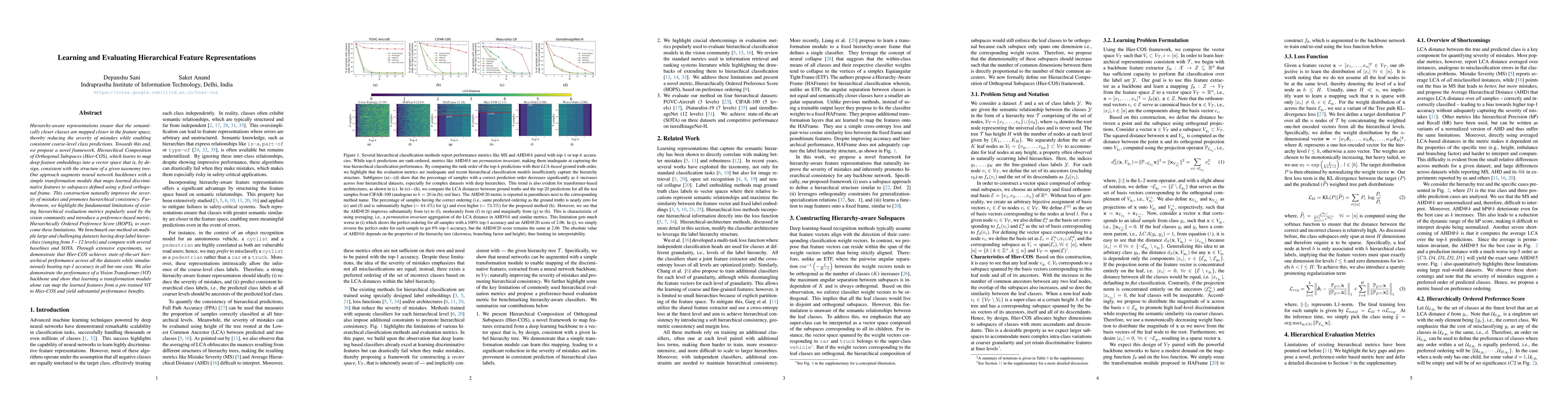 Thumbnail for Learning and Evaluating Hierarchical Feature Representations