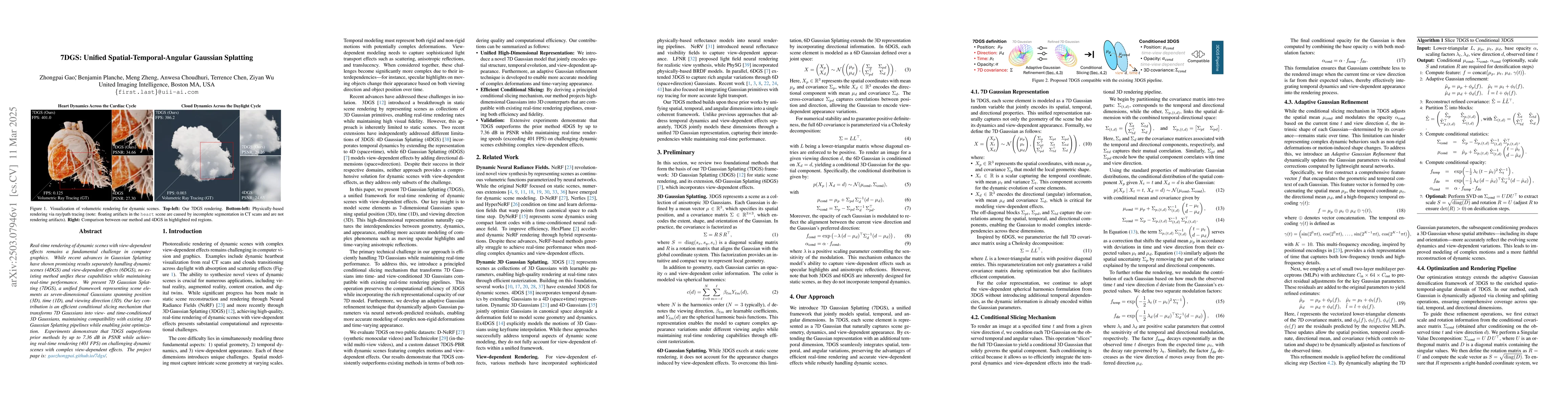 Thumbnail for 7DGS: Unified Spatial-Temporal-Angular Gaussian Splatting