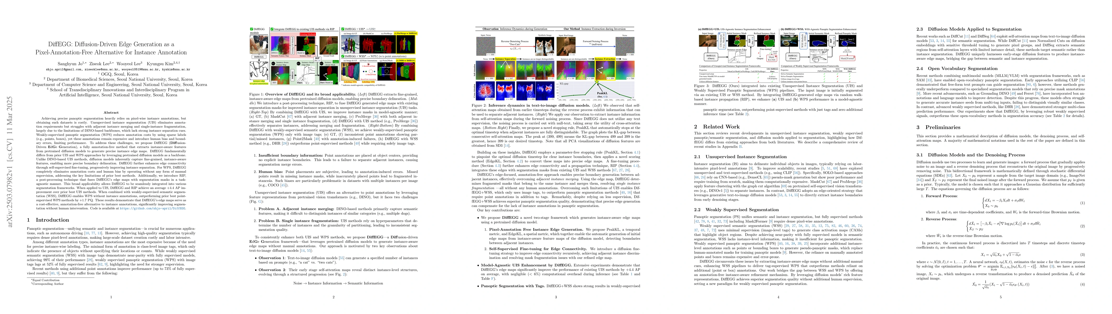 Thumbnail for DiffEGG: Diffusion-Driven Edge Generation as a Pixel-Annotation-Free
  Alternative for Instance Annotation