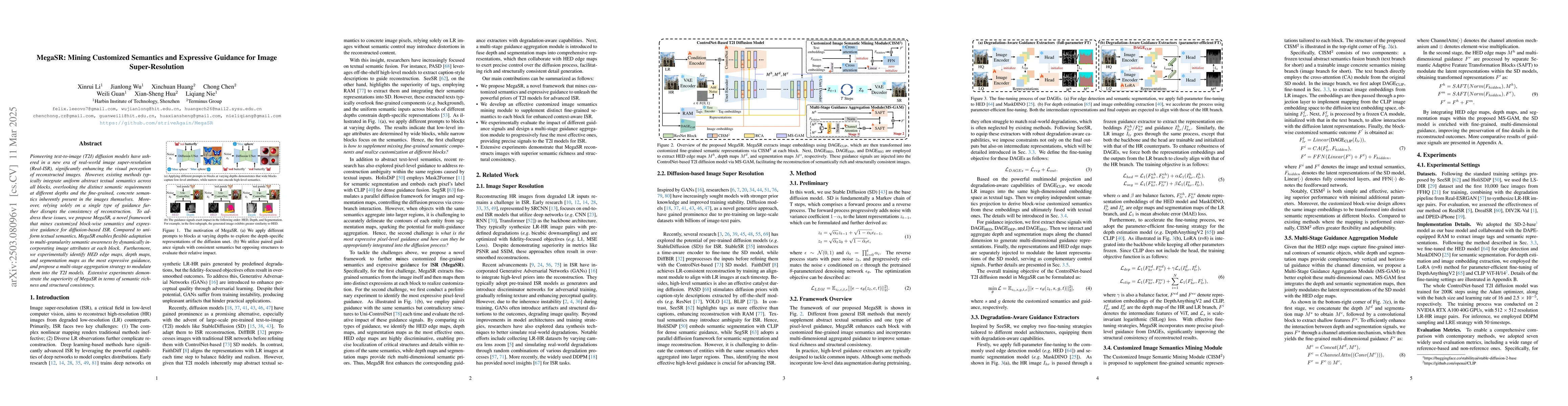 Thumbnail for MegaSR: Mining Customized Semantics and Expressive Guidance for Image
  Super-Resolution