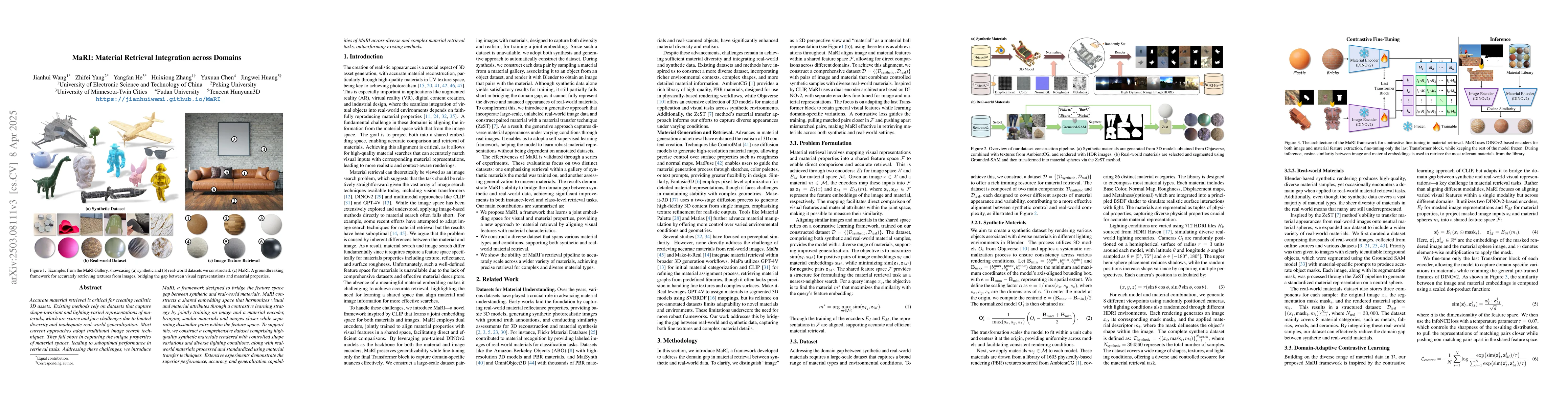 Thumbnail for MaRI: Material Retrieval Integration across Domains