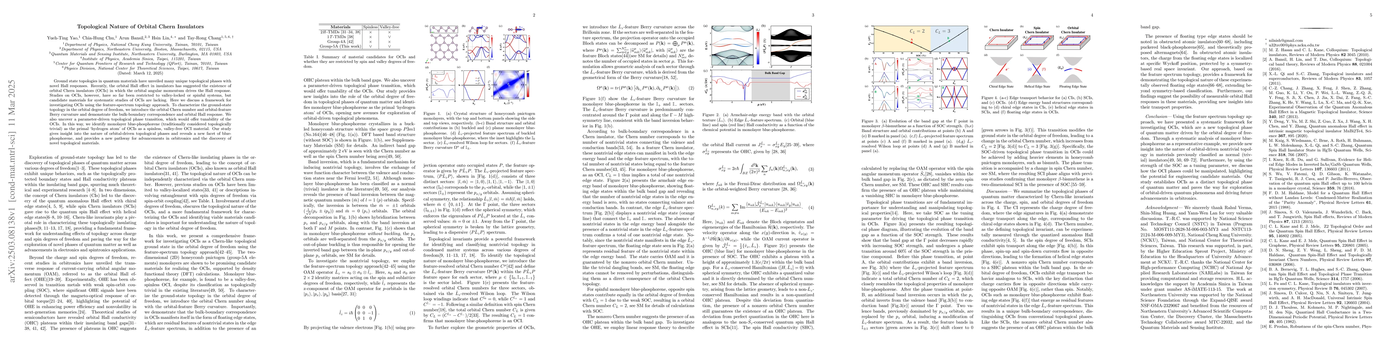 Thumbnail for Topological Nature of Orbital Chern Insulators
