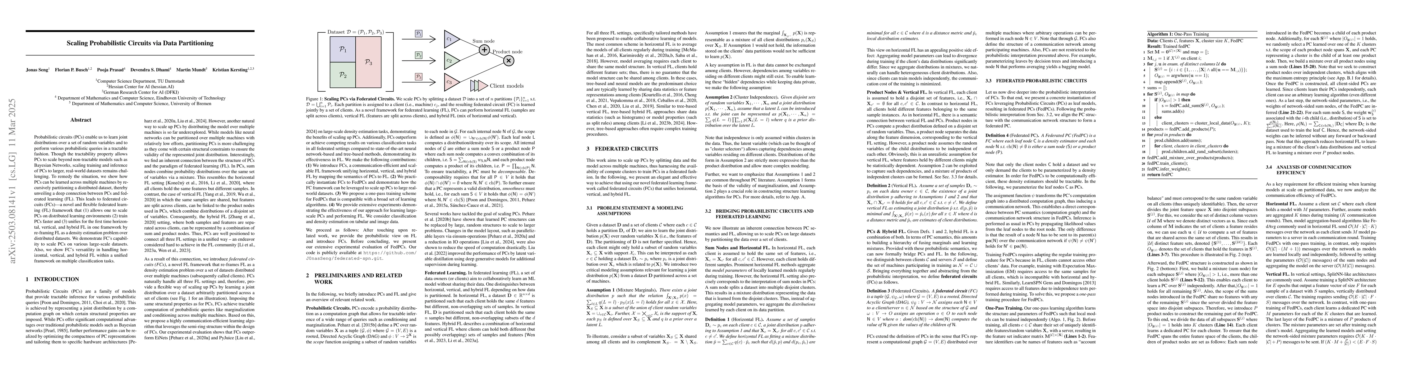Thumbnail for Scaling Probabilistic Circuits via Data Partitioning