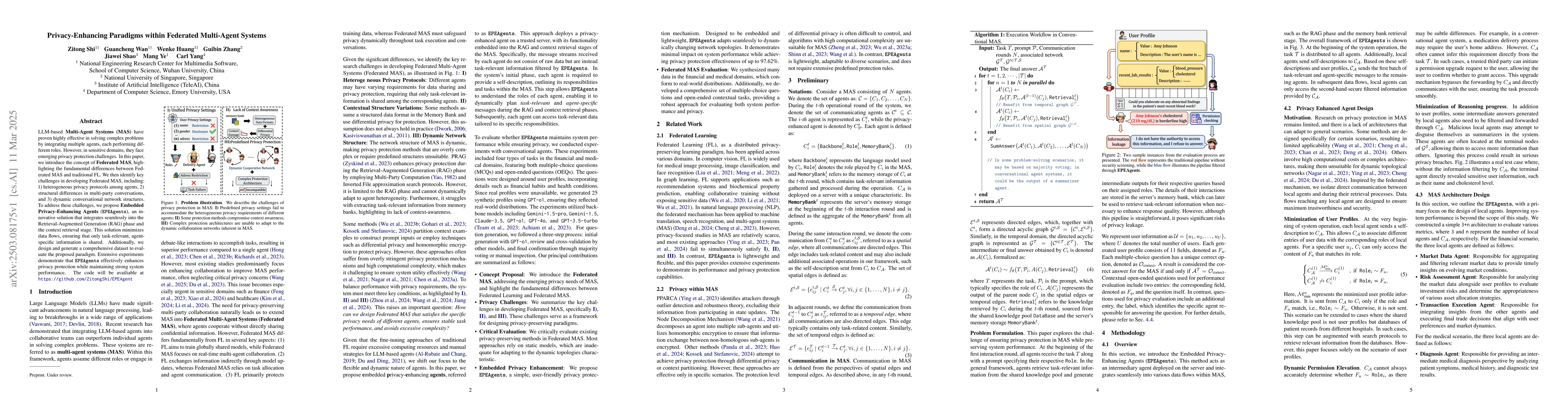 Thumbnail for Privacy-Enhancing Paradigms within Federated Multi-Agent Systems