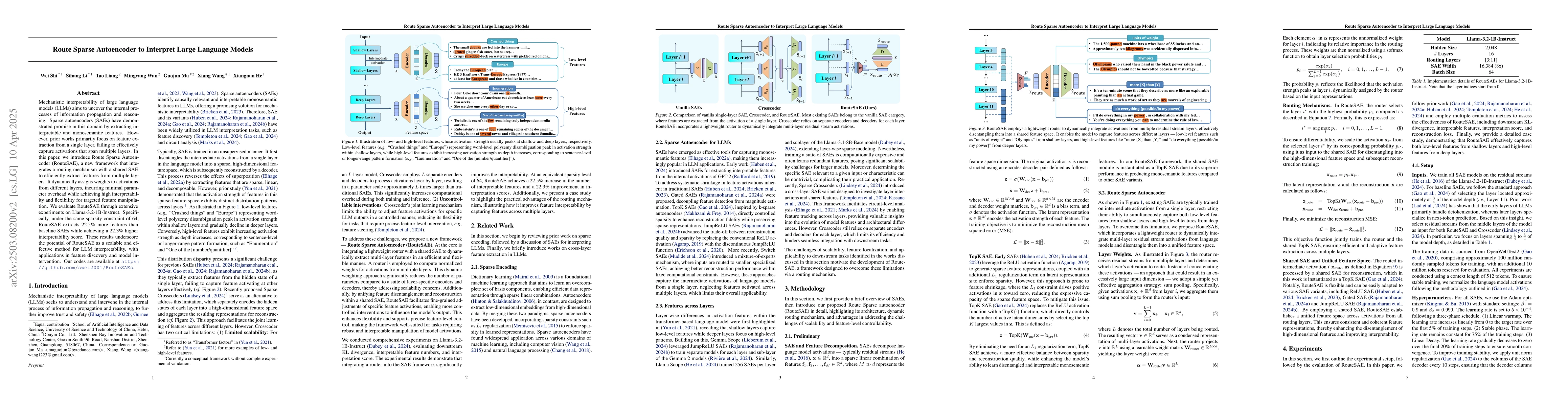 Thumbnail for Route Sparse Autoencoder to Interpret Large Language Models