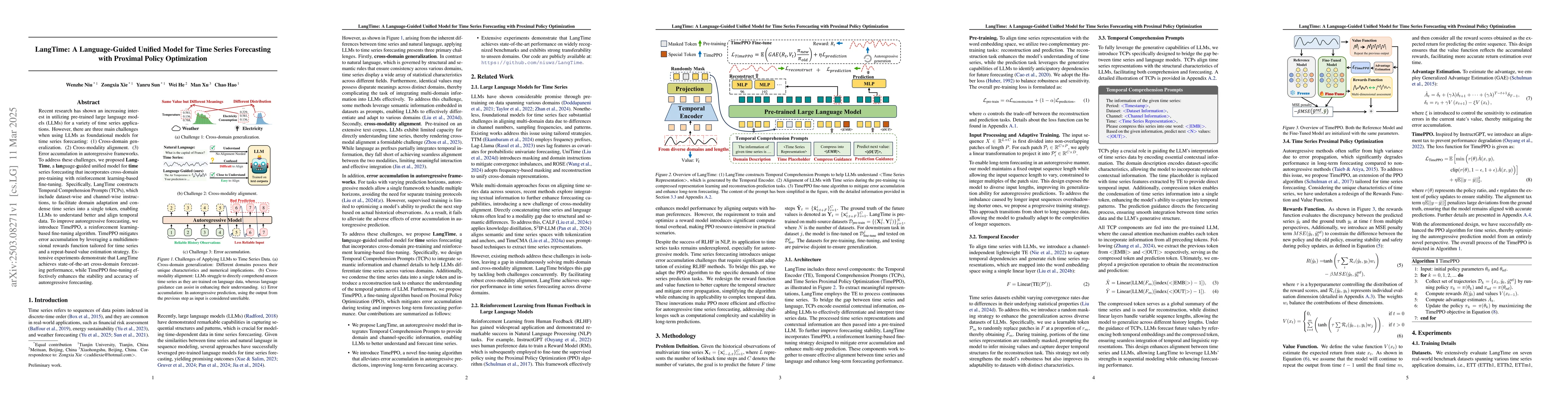 Thumbnail for LangTime: A Language-Guided Unified Model for Time Series Forecasting
  with Proximal Policy Optimization