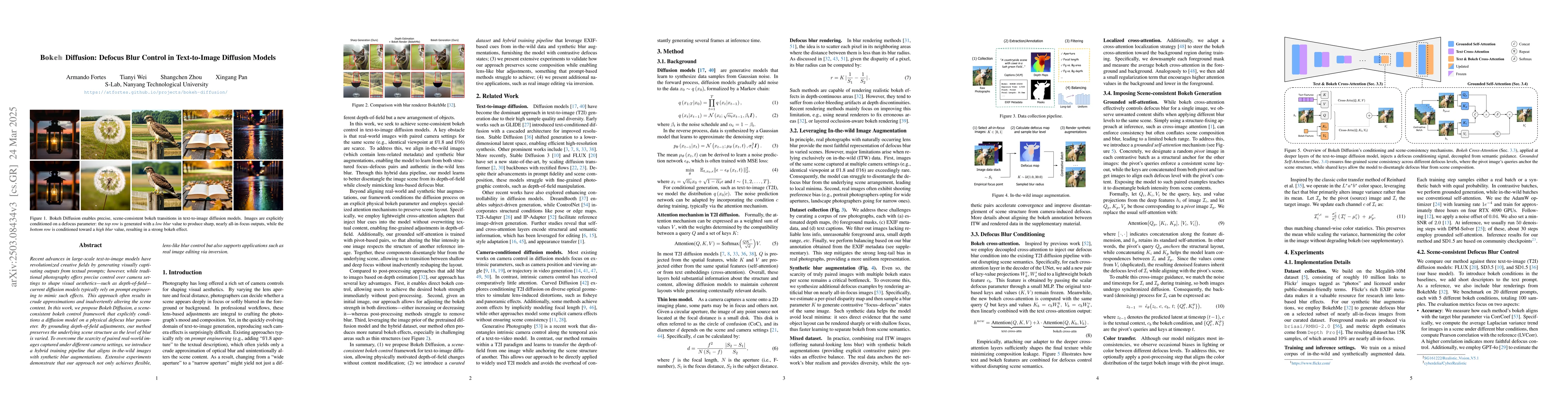 Thumbnail for Bokeh Diffusion: Defocus Blur Control in Text-to-Image Diffusion Models