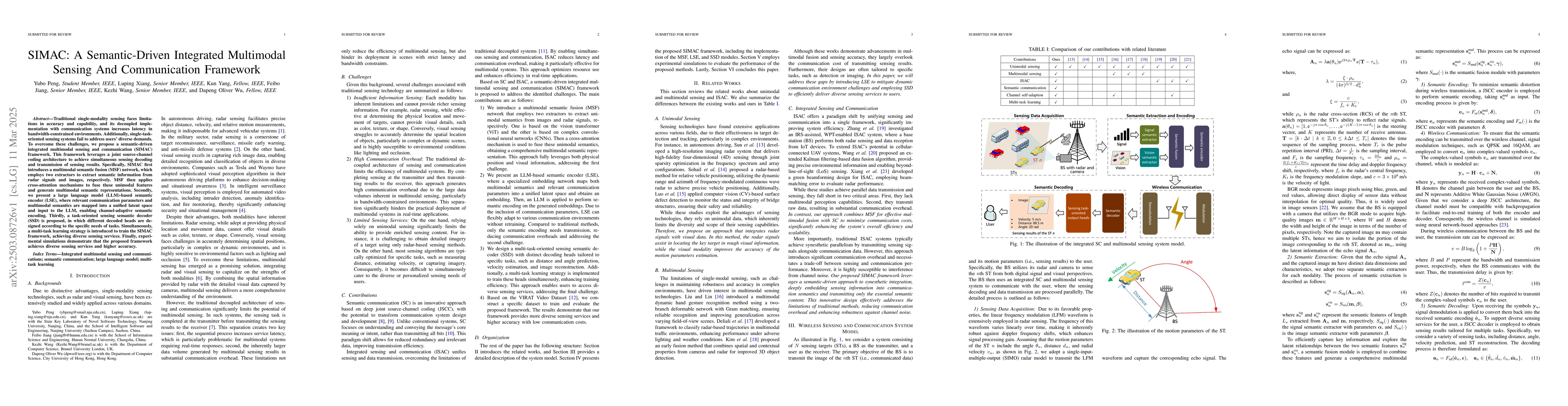 Thumbnail for SIMAC: A Semantic-Driven Integrated Multimodal Sensing And Communication
  Framework