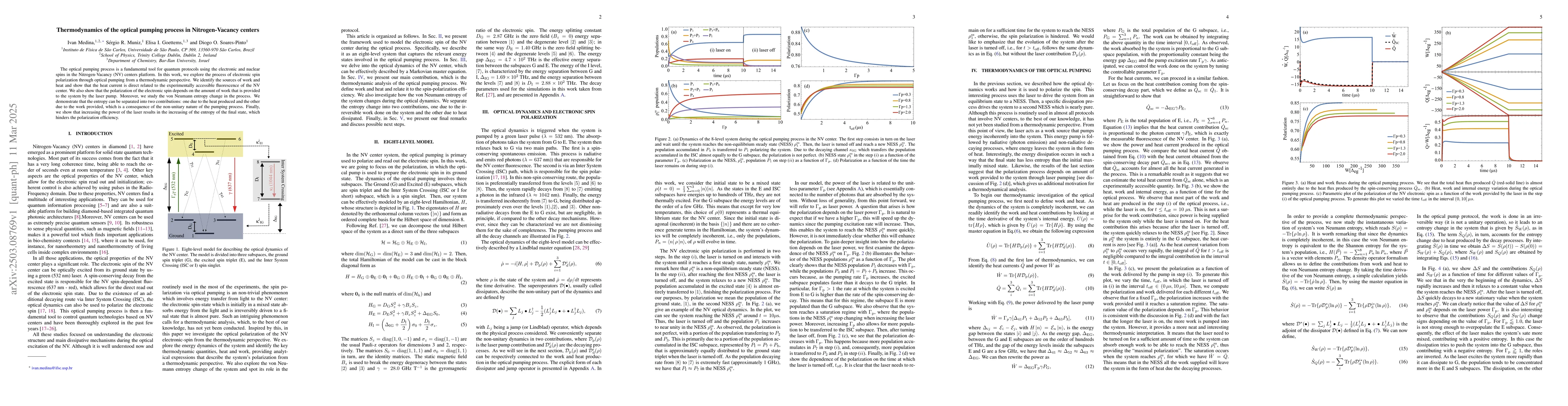Thumbnail for Thermodynamics of the optical pumping process in Nitrogen-Vacancy
  centers