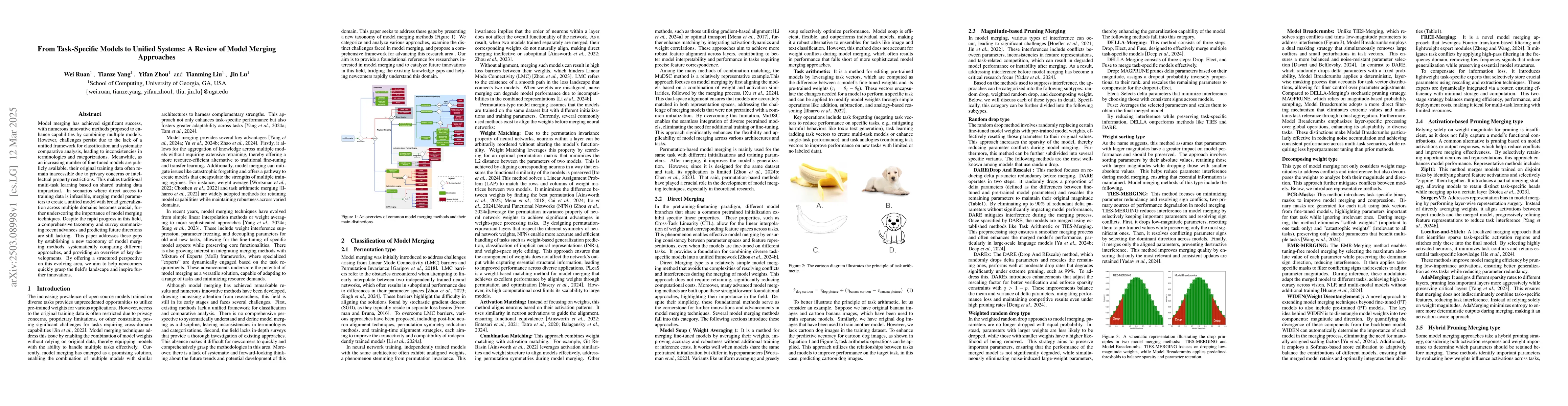 Thumbnail for From Task-Specific Models to Unified Systems: A Review of Model Merging
  Approaches