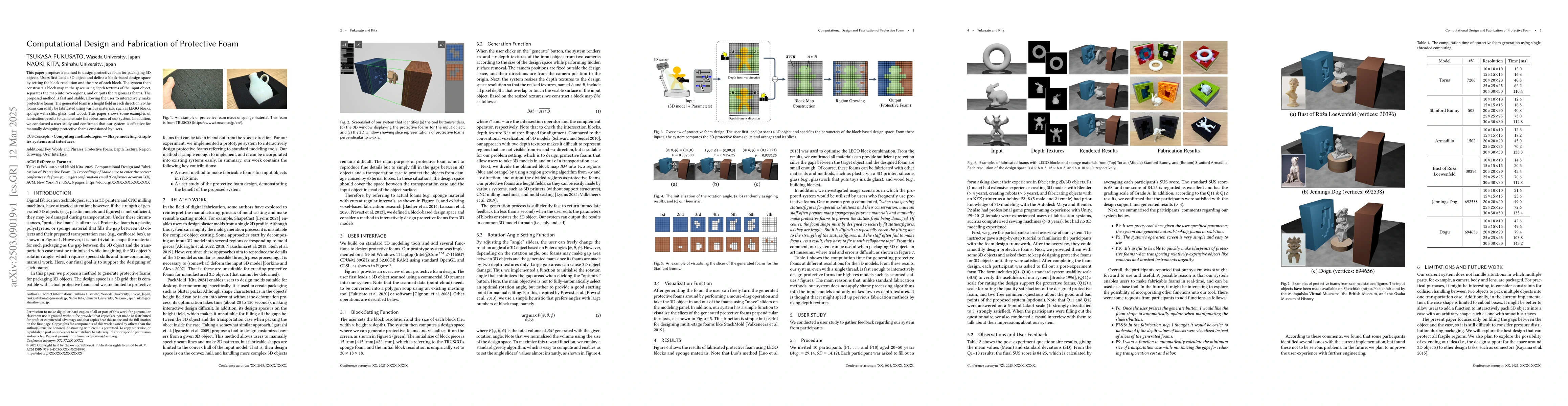 Thumbnail for Computational Design and Fabrication of Protective Foam