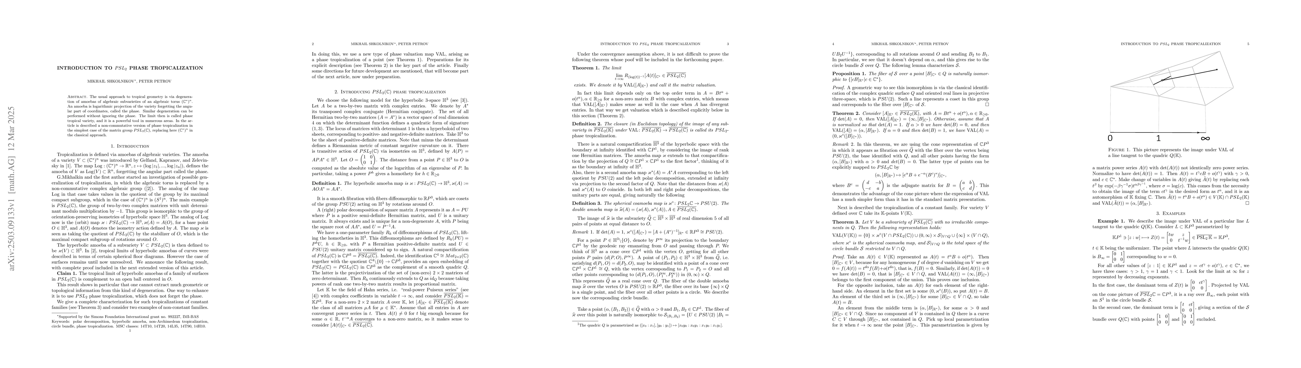 Thumbnail for Introduction to $PSL_2$ phase tropicalization