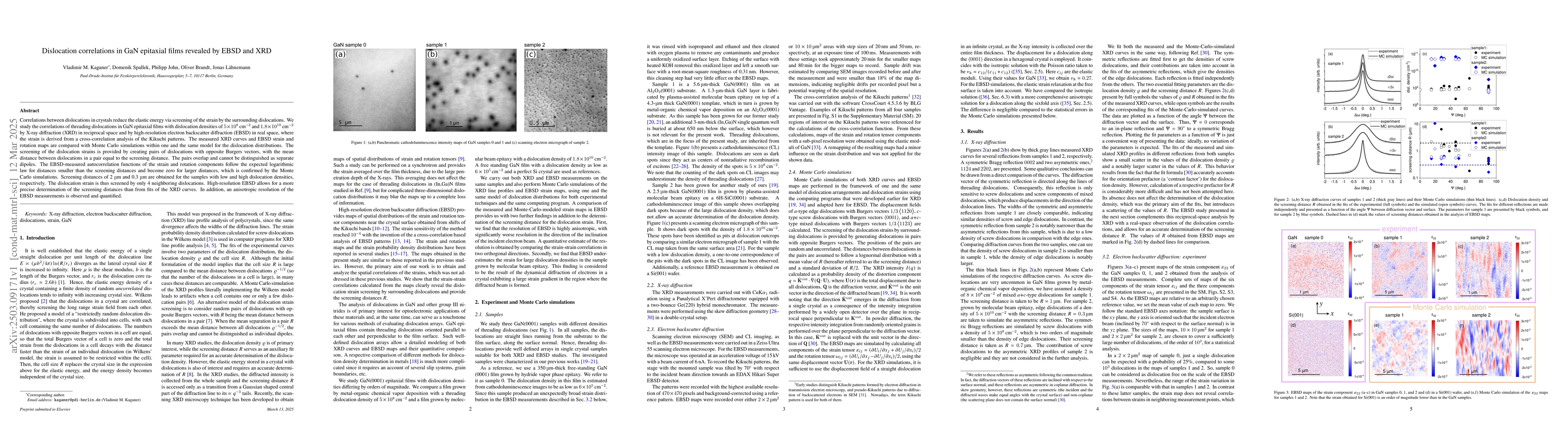Thumbnail for Dislocation correlations in GaN epitaxial films revealed by EBSD and XRD