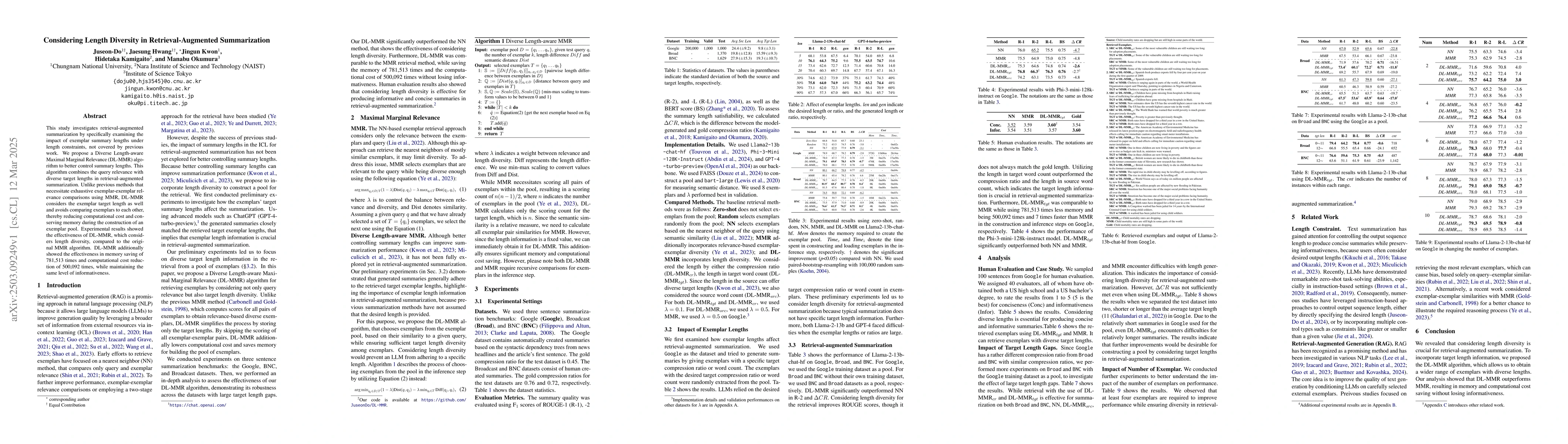Thumbnail for Considering Length Diversity in Retrieval-Augmented Summarization