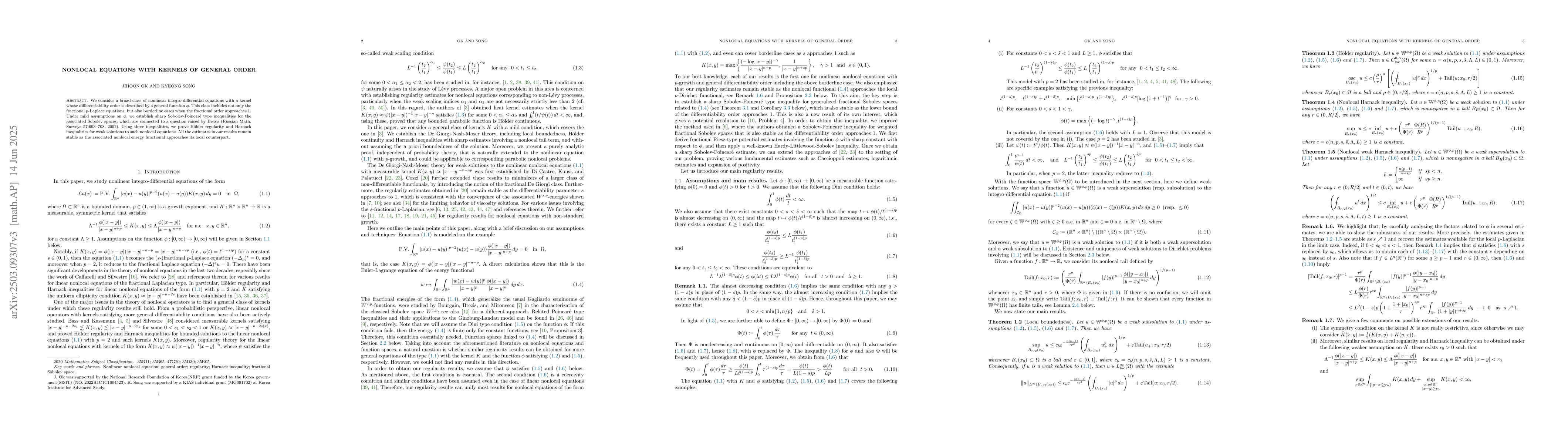 Thumbnail for Nonlocal equations with kernels of general order