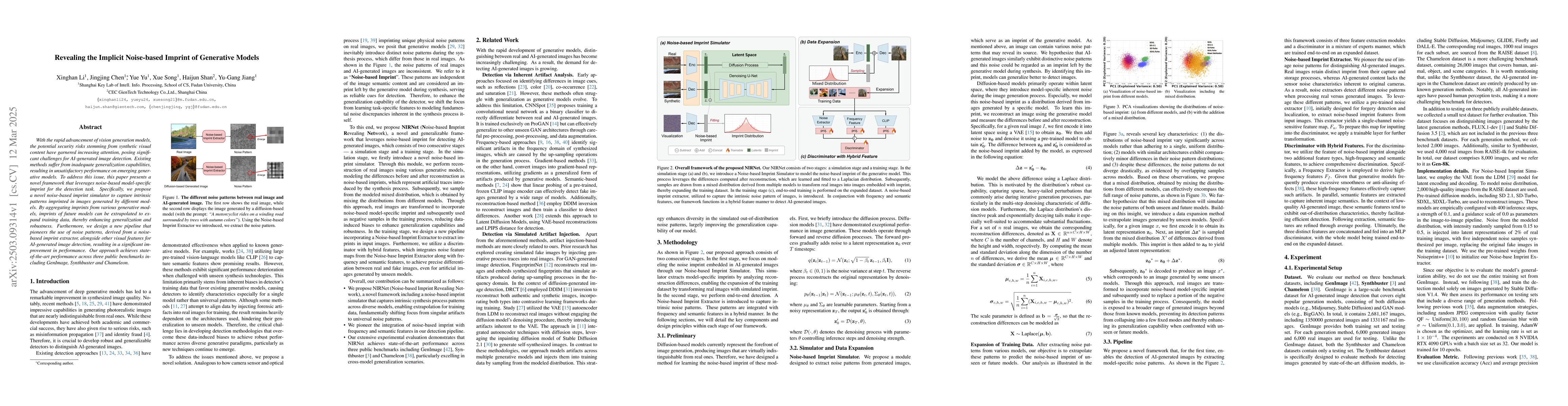 Thumbnail for Revealing the Implicit Noise-based Imprint of Generative Models