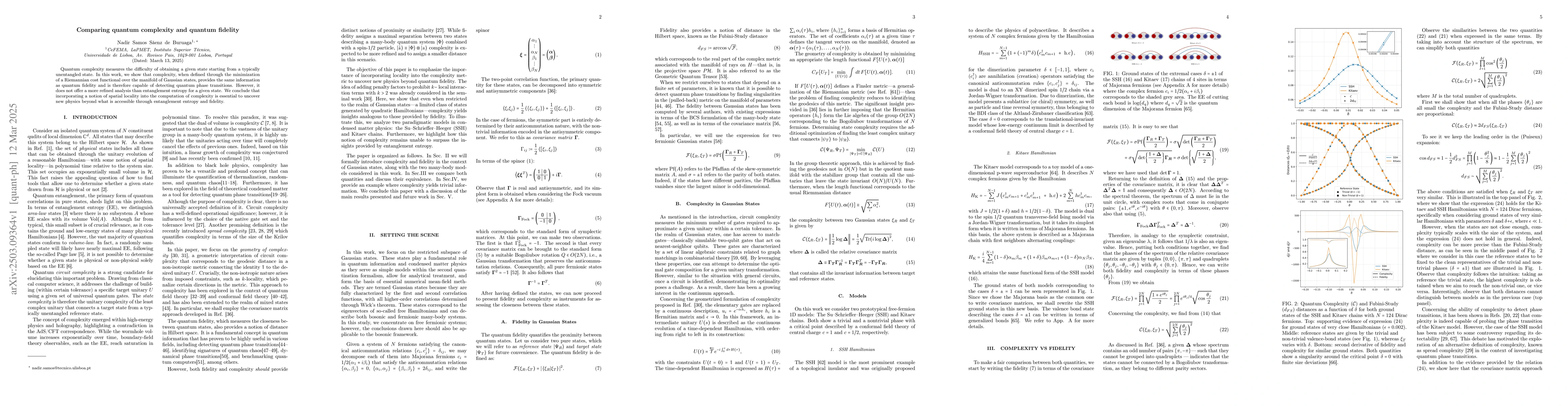 Thumbnail for Comparing quantum complexity and quantum fidelity