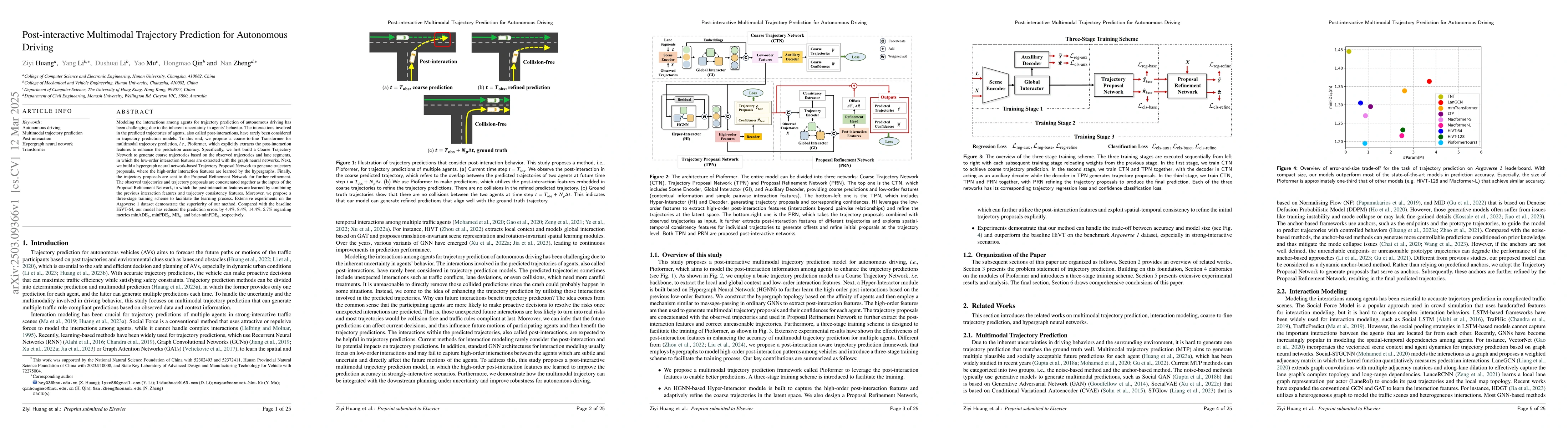 Thumbnail for Post-interactive Multimodal Trajectory Prediction for Autonomous Driving