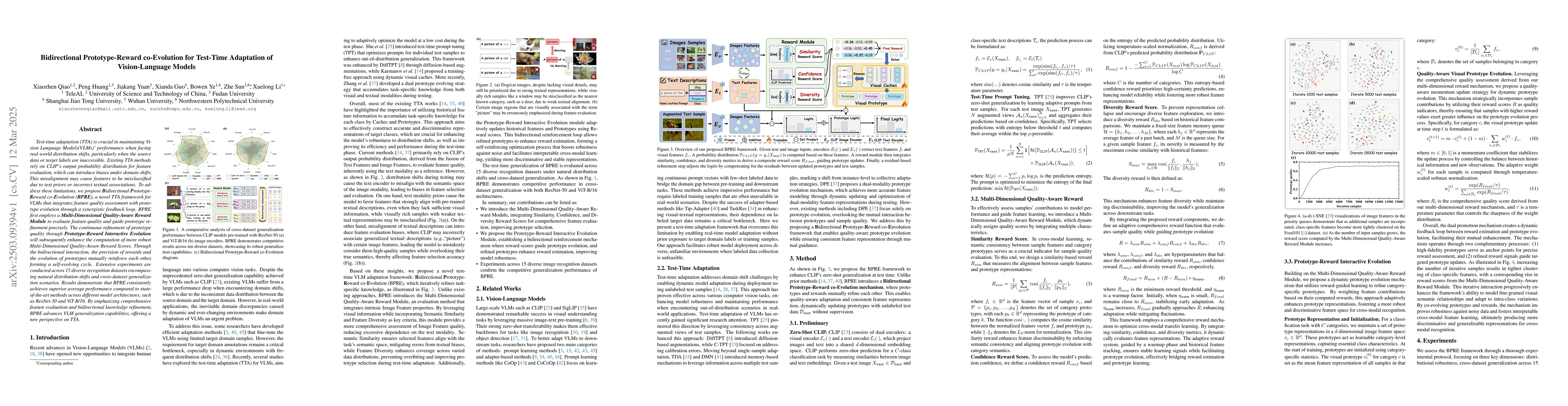Thumbnail for Bidirectional Prototype-Reward co-Evolution for Test-Time Adaptation of
  Vision-Language Models