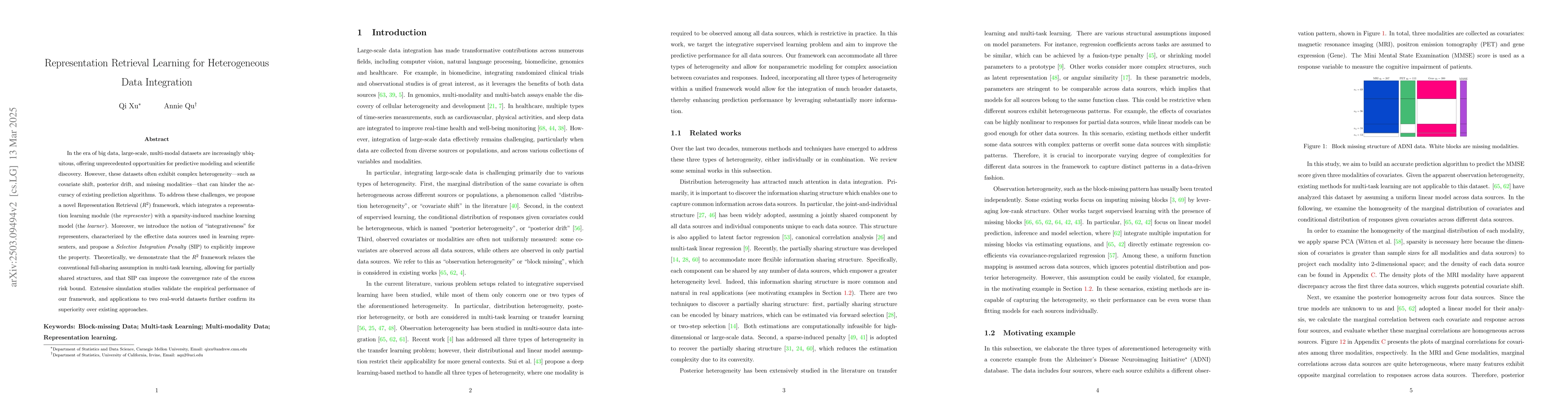 Thumbnail for Representation Retrieval Learning for Heterogeneous Data Integration