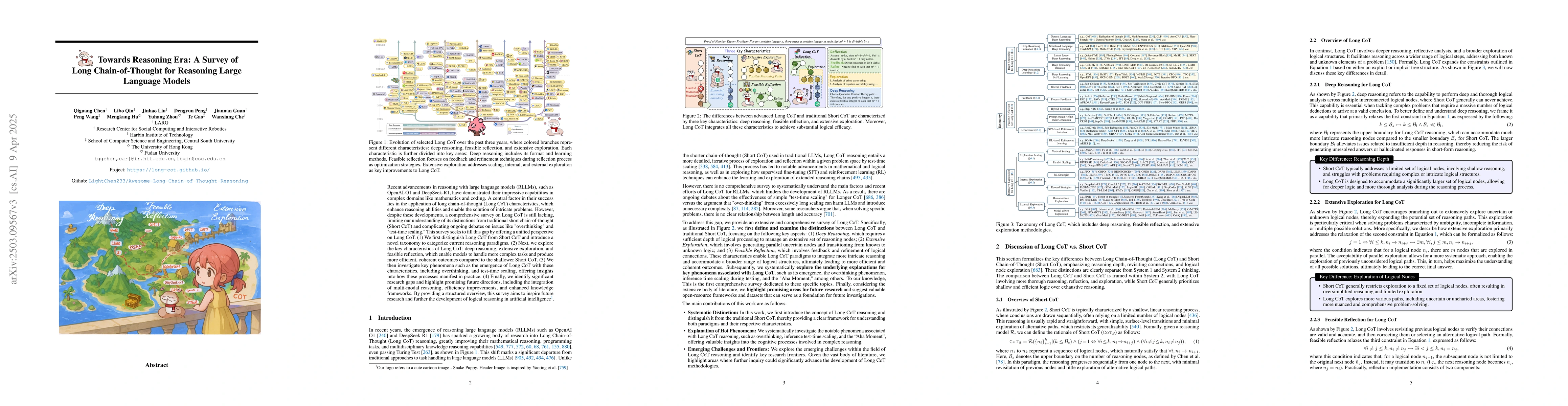 Thumbnail for Towards Reasoning Era: A Survey of Long Chain-of-Thought for Reasoning
  Large Language Models