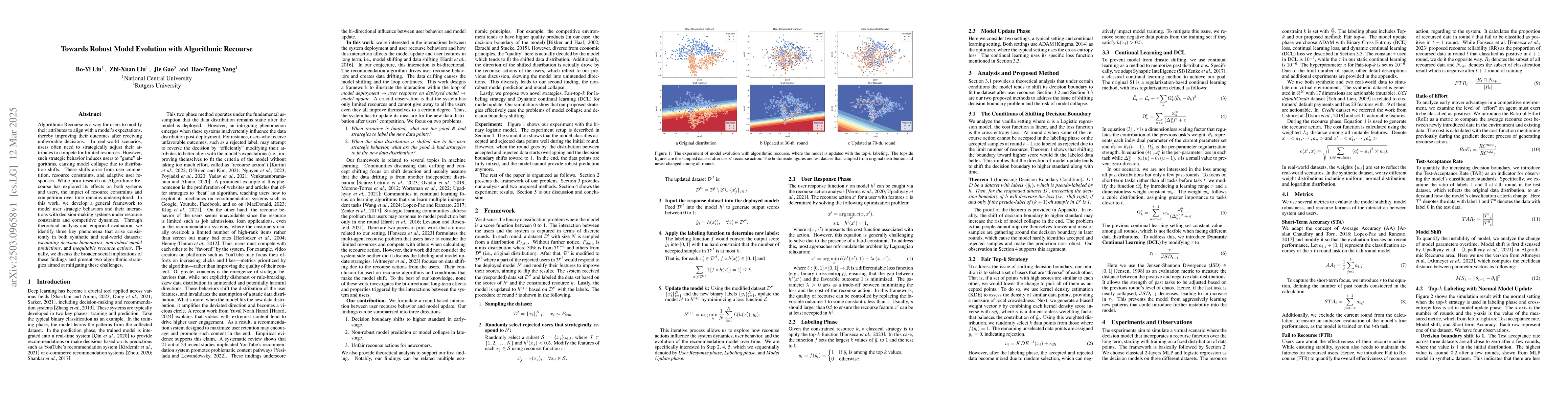 Thumbnail for Towards Robust Model Evolution with Algorithmic Recourse