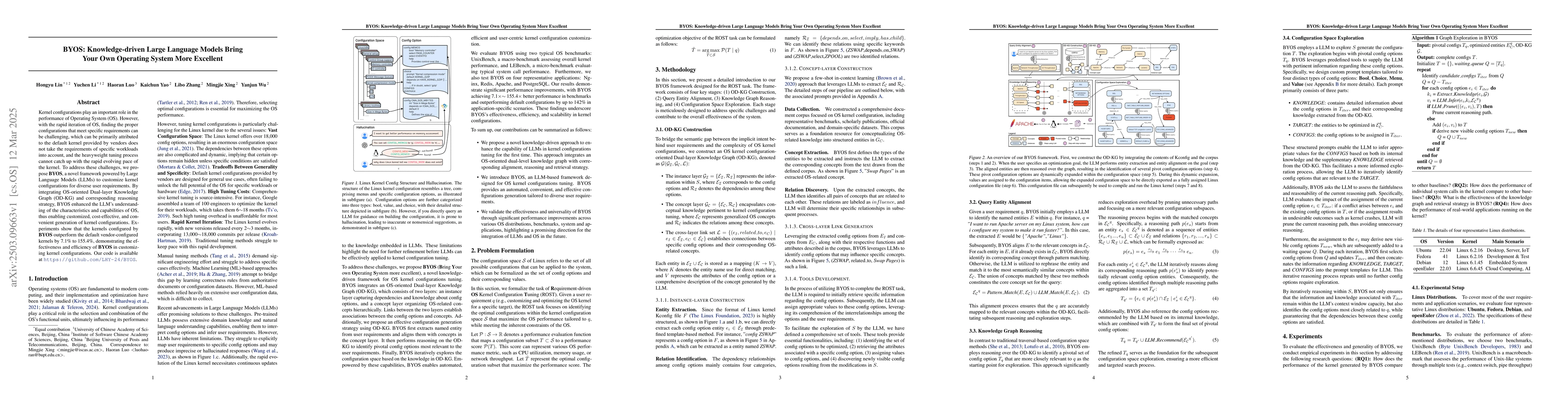 Thumbnail for BYOS: Knowledge-driven Large Language Models Bring Your Own Operating
  System More Excellent