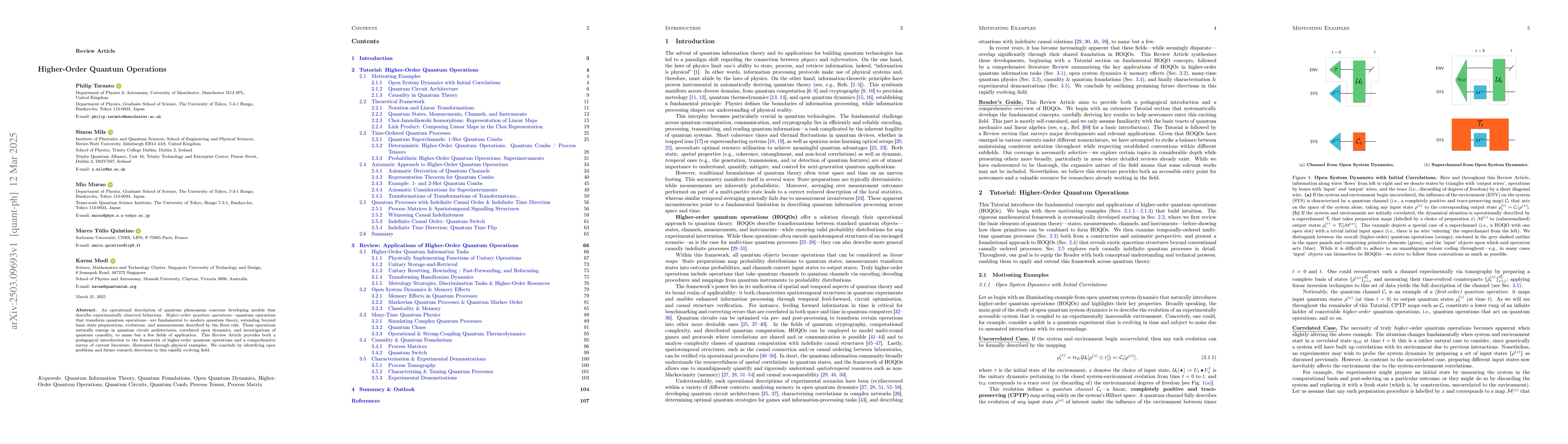 Thumbnail for Higher-Order Quantum Operations