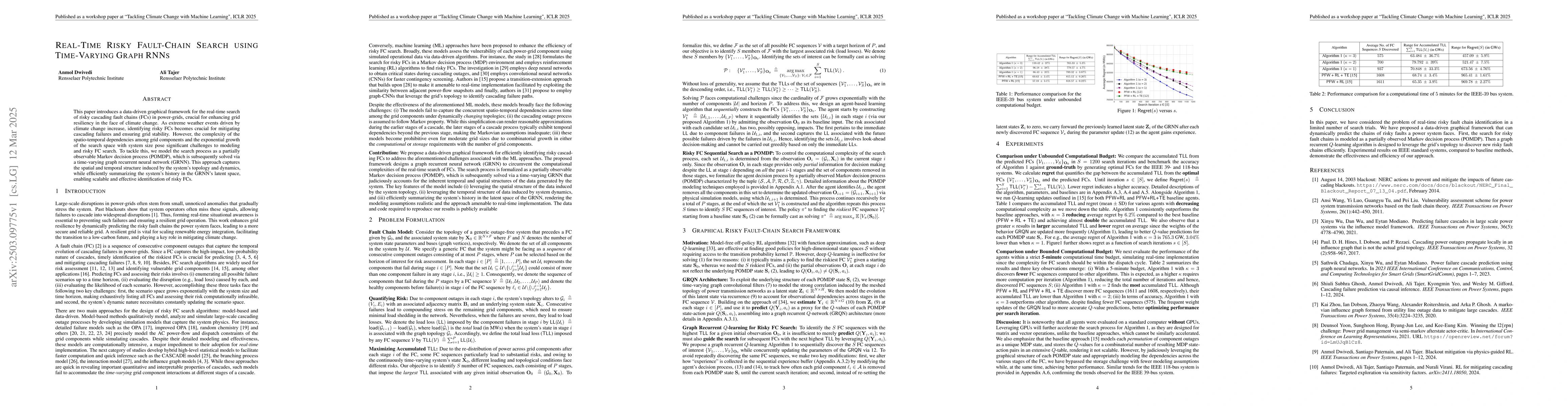 Thumbnail for Real-Time Risky Fault-Chain Search using Time-Varying Graph RNNs